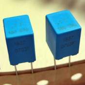0.1uF 160VDC ERO capacitor, each
